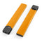 Solid Orange - Premium Decal Protective Skin-Wrap Sticker compatible with the Juul Labs vaping device