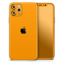 Solid Orange - Protective Skin Wrap & Decal – Compatible with iPhone SE to iPhone 17 Pro Max (All Models)