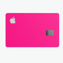 Solid Pink V2 - Premium Protective Decal Skin-Kit for the Apple Credit Card