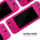 Solid Pink V2 // Skin Decal Wrap Kit for Nintendo Switch Console & Dock, Joy-Cons, Pro Controller, Lite, 3DS XL, 2DS XL, DSi, or Wii - Vinyl Skin Wrap for Nintendo Switch 2, OLED, Lite, Pro Controller, Wii & Classic Handhelds