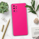 Solid Pink V2 - Premium Vinyl Skin Decal for Samsung Galaxy S25 Ultra, S24, S23, S22 & All Galaxy S Models
