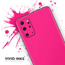Solid Pink V2 - Premium Vinyl Skin Decal for Samsung Galaxy S25 Ultra, S24, S23, S22 & All Galaxy S Models