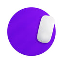 Solid Purple// WaterProof Rubber Foam Backed Anti-Slip Mouse Pad for Home Work Office or Gaming Computer Desk