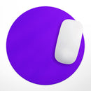 Solid Purple// WaterProof Rubber Foam Backed Anti-Slip Mouse Pad for Home Work Office or Gaming Computer Desk
