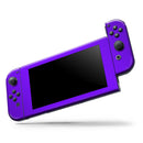 Solid Purple // Skin Decal Wrap Kit for Nintendo Switch Console & Dock, Joy-Cons, Pro Controller, Lite, 3DS XL, 2DS XL, DSi, or Wii - Vinyl Skin Wrap for Nintendo Switch 2, OLED, Lite, Pro Controller, Wii & Classic Handhelds