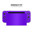 Solid Purple // Skin Decal Wrap Kit for Nintendo Switch Console & Dock, Joy-Cons, Pro Controller, Lite, 3DS XL, 2DS XL, DSi, or Wii - Vinyl Skin Wrap for Nintendo Switch 2, OLED, Lite, Pro Controller, Wii & Classic Handhelds