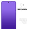 Solid Purple - Skin-Kit for the Samsung Galaxy S-Series S20, S20 Plus, S20 Ultra , S10 & others (All Galaxy Devices Available)