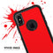 Solid Red - Skin Kit for the iPhone OtterBox Cases