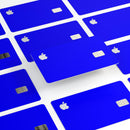 Solid Royal Blue - Premium Protective Decal Skin-Kit for the Apple Credit Card