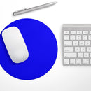 Solid Royal Blue// WaterProof Rubber Foam Backed Anti-Slip Mouse Pad for Home Work Office or Gaming Computer Desk