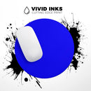 Solid Royal Blue// WaterProof Rubber Foam Backed Anti-Slip Mouse Pad for Home Work Office or Gaming Computer Desk