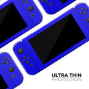Solid Royal Blue // Skin Decal Wrap Kit for Nintendo Switch Console & Dock, Joy-Cons, Pro Controller, Lite, 3DS XL, 2DS XL, DSi, or Wii - Vinyl Skin Wrap for Nintendo Switch 2, OLED, Lite, Pro Controller, Wii & Classic Handhelds
