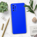 Solid Royal Blue - Premium Vinyl Skin Decal for Samsung Galaxy S25 Ultra, S24, S23, S22 & All Galaxy S Models
