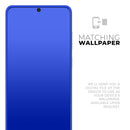 Solid Royal Blue - Premium Vinyl Skin Decal for Samsung Galaxy S25 Ultra, S24, S23, S22 & All Galaxy S Models