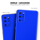 Solid Royal Blue - Premium Vinyl Skin Decal for Samsung Galaxy S25 Ultra, S24, S23, S22 & All Galaxy S Models