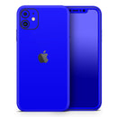 Solid Royal Blue // Skin-Kit compatible with the Apple iPhone 14, 13, 12, 12 Pro Max, 12 Mini, 11 Pro, SE, X/XS + (All iPhones Available)