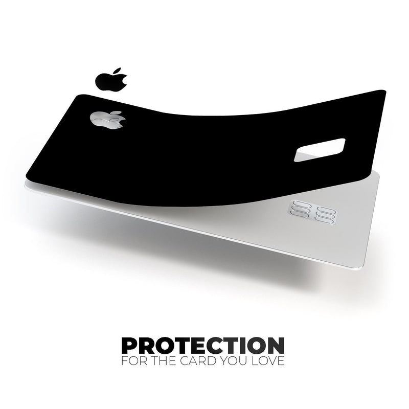Solid State Black - Protect your Apple Card form scuffs and scratches! Premium Protective Decal Skin-Kit for the Apple Credit Card DesignSkinz Solid State Black - Protect your Apple Card form scuffs and scratches! Premium Protective Decal Skin-Kit for the Apple Credit Card DesignSkinz