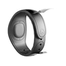 Solid State Black - Full Body Skin Decal Wrap Kit for Disney Magic Band