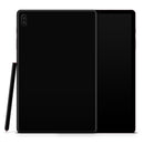 Solid State Black - Full Body Skin Decal Wrap Kit for Samsung Galaxy Tablet