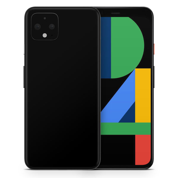 Solid State Black - Full Body Skin Decal Wrap Kit for Google Pixel