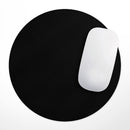 Solid State Black// WaterProof Rubber Foam Backed Anti-Slip Mouse Pad for Home Work Office or Gaming Computer Desk