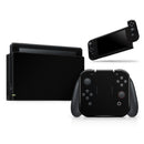 Solid State Black - Vinyl Skin Wrap for Nintendo Switch 2, OLED, Lite, Pro Controller, Wii & Classic Handhelds