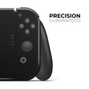 Solid State Black - Vinyl Skin Wrap for Nintendo Switch 2, OLED, Lite, Pro Controller, Wii & Classic Handhelds