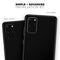 Solid State Black - Skin-Kit for the Samsung Galaxy S-Series S20, S20 Plus, S20 Ultra , S10 & others (All Galaxy Devices Available)
