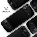 Solid State Black // Vinyl Skin Wrap for Steam Deck OLED & Steam Deck (LCD) — Soft Matte or Ultra Gloss