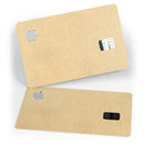 Solid Tan Surface - Premium Protective Decal Skin-Kit for the Apple Credit Card
