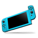 Solid Turquoise Blue // Skin Decal Wrap Kit for Nintendo Switch Console & Dock, Joy-Cons, Pro Controller, Lite, 3DS XL, 2DS XL, DSi, or Wii - Vinyl Skin Wrap for Nintendo Switch 2, OLED, Lite, Pro Controller, Wii & Classic Handhelds