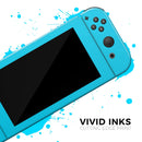 Solid Turquoise Blue // Skin Decal Wrap Kit for Nintendo Switch Console & Dock, Joy-Cons, Pro Controller, Lite, 3DS XL, 2DS XL, DSi, or Wii - Vinyl Skin Wrap for Nintendo Switch 2, OLED, Lite, Pro Controller, Wii & Classic Handhelds