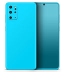 Solid Turquoise Blue - Premium Vinyl Skin Decal for Samsung Galaxy S25 Ultra, S24, S23, S22 & All Galaxy S Models