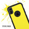 Solid Yellow - Skin Kit for the iPhone OtterBox Cases