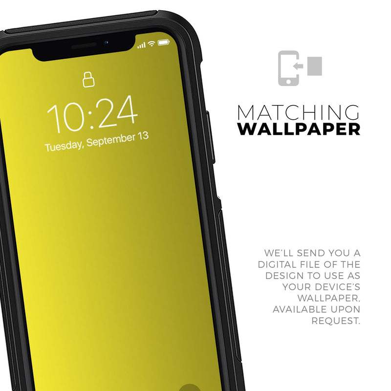 Solid Yellow - Skin Kit for the iPhone OtterBox Cases