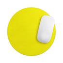 Solid Yellow// WaterProof Rubber Foam Backed Anti-Slip Mouse Pad for Home Work Office or Gaming Computer Desk