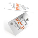 Sometimes Its Okay To Be Selfish - Premium Protective Decal Skin-Kit for the Apple Credit Card