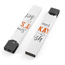 Sometimes Its Okay To Be Selfish - Premium Decal Protective Skin-Wrap Sticker compatible with the Juul Labs vaping device