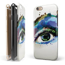 Soul Stare Eye iPhone 6/6s or 6/6s Plus 2-Piece Hybrid INK-Fuzed Case