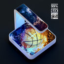 Space Basketball UV Germicidal Sanitizing Sterilizing Wireless Smart Phone Screen Cleaner + Charging Station