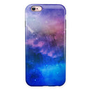 Space Light Rays iPhone 6/6s or 6/6s Plus 2-Piece Hybrid INK-Fuzed Case