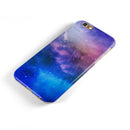 Space Light Rays iPhone 6/6s or 6/6s Plus 2-Piece Hybrid INK-Fuzed Case