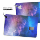 Space Light Rays - Premium Protective Decal Skin-Kit for the Apple Credit Card