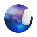 Space Light Rays// WaterProof Rubber Foam Backed Anti-Slip Mouse Pad for Home Work Office or Gaming Computer Desk