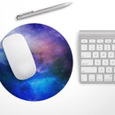 Space Light Rays// WaterProof Rubber Foam Backed Anti-Slip Mouse Pad for Home Work Office or Gaming Computer Desk