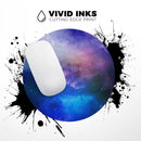 Space Light Rays// WaterProof Rubber Foam Backed Anti-Slip Mouse Pad for Home Work Office or Gaming Computer Desk