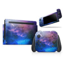 Space Light Rays // Skin Decal Wrap Kit for Nintendo Switch Console & Dock, Joy-Cons, Pro Controller, Lite, 3DS XL, 2DS XL, DSi, or Wii - Vinyl Skin Wrap for Nintendo Switch 2, OLED, Lite, Pro Controller, Wii & Classic Handhelds