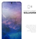 Space Light Rays - Premium Vinyl Skin Decal for Samsung Galaxy S25 Ultra, S24, S23, S22 & All Galaxy S Models