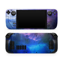 Space Light Rays // Full Body Skin Decal Wrap Kit for the Steam Deck handheld gaming computer
