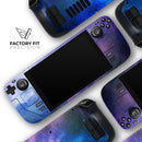 Space Light Rays // Full Body Skin Decal Wrap Kit for the Steam Deck handheld gaming computer